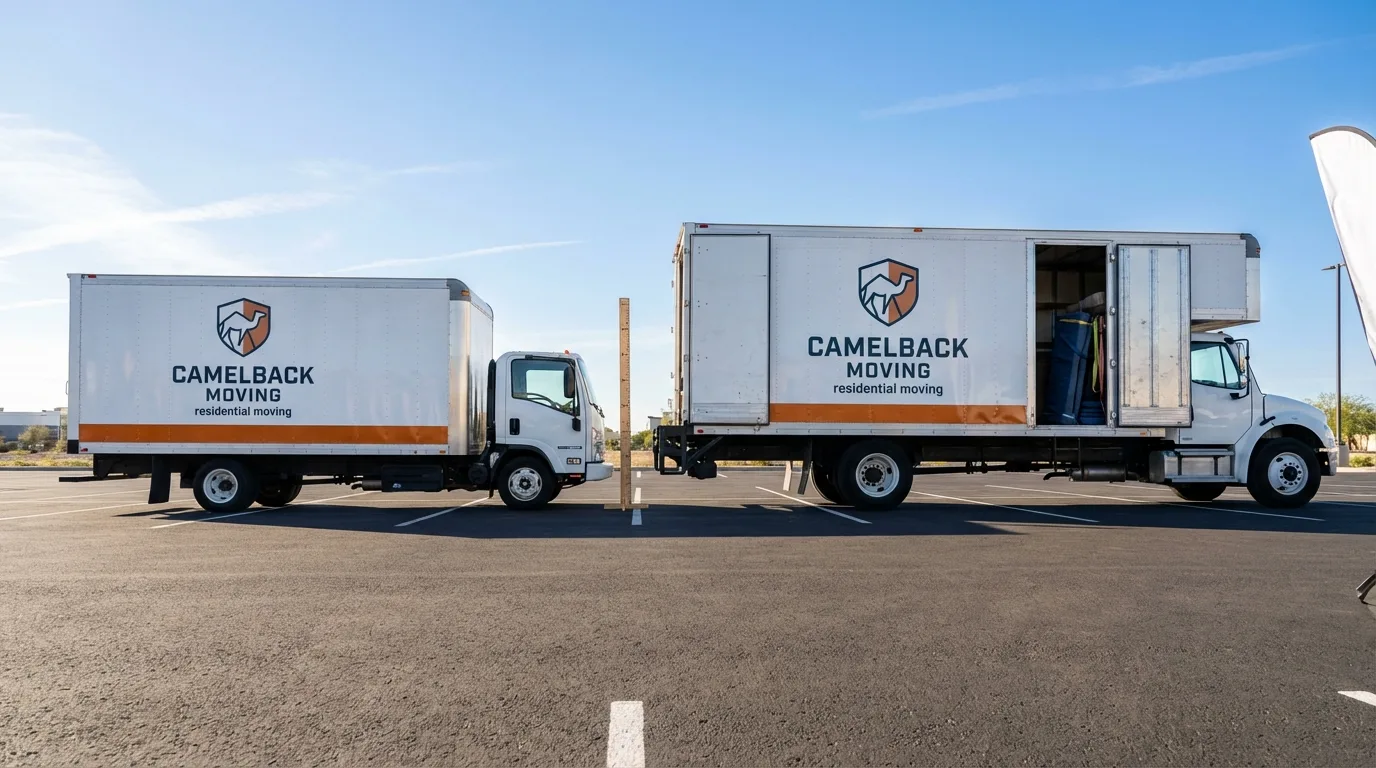 Moving truck size capacity guide in Port Byron